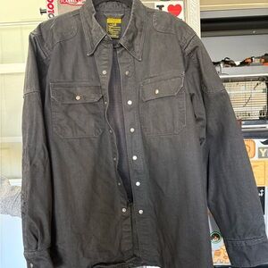 Men's Black Denim Jacket